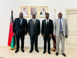 On15th December, 2022, General Vincent Thom Nundwe made a courtesy call on the Malawi Embassy in the State of Qatar